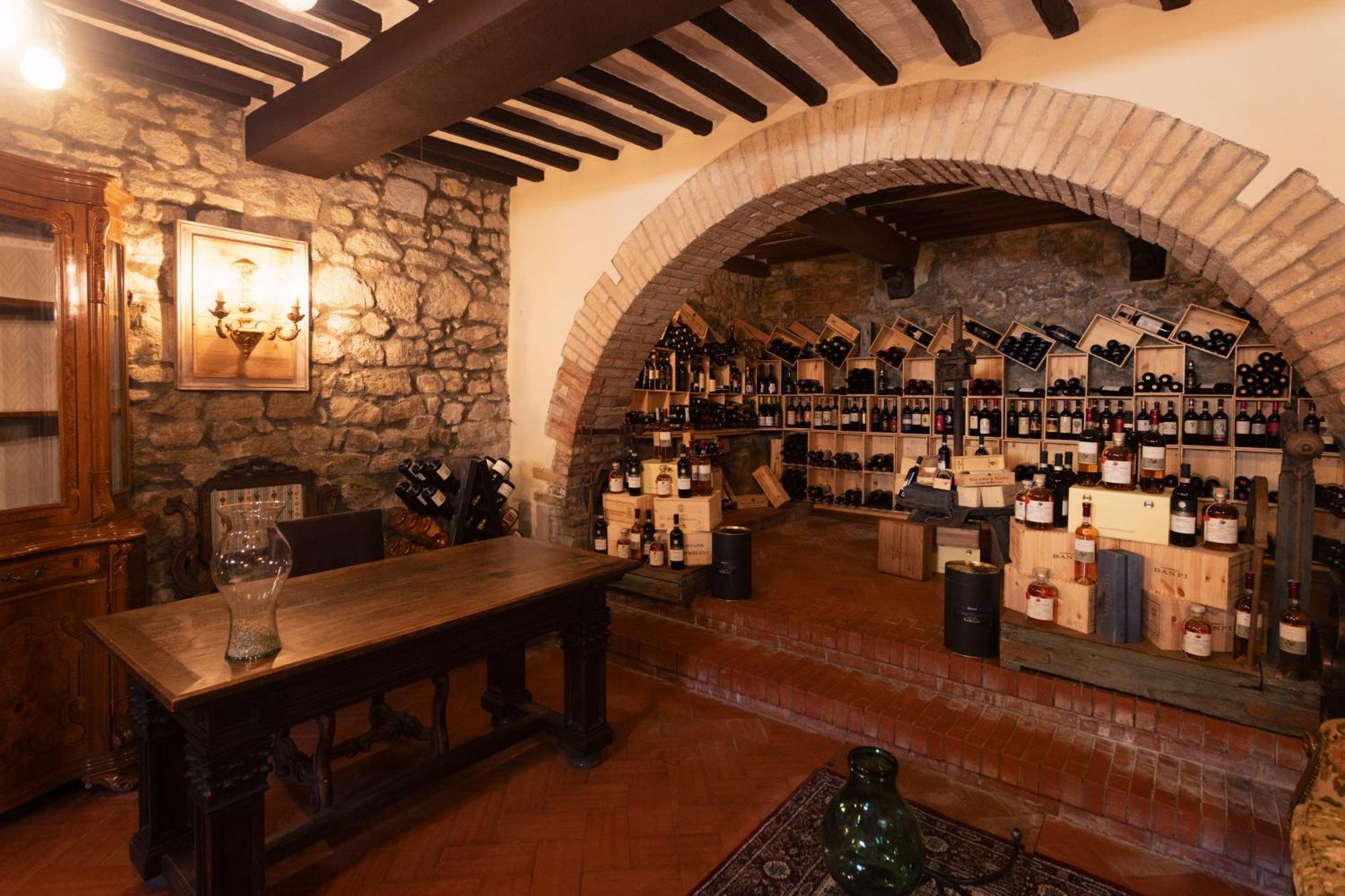 Il Palazzo Del Cardinale Bed & Breakfast Montalcino Bagian luar foto