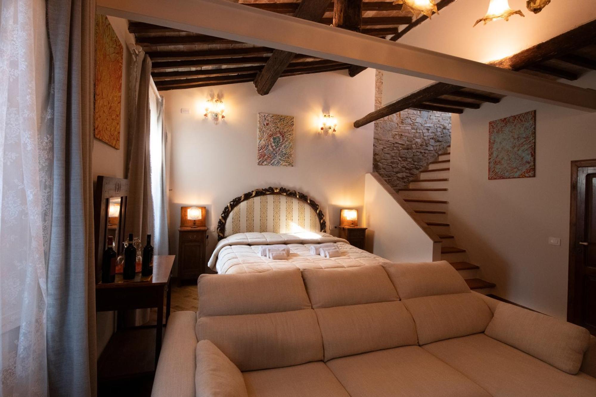 Il Palazzo Del Cardinale Bed & Breakfast Montalcino Bagian luar foto
