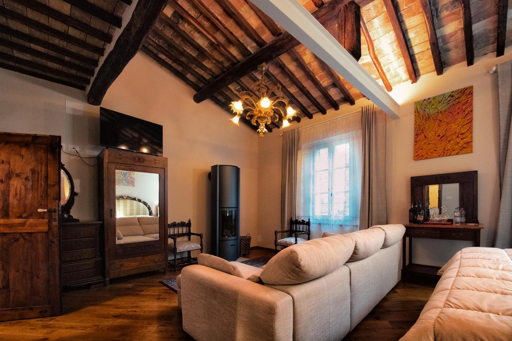 Il Palazzo Del Cardinale Bed & Breakfast Montalcino Bagian luar foto