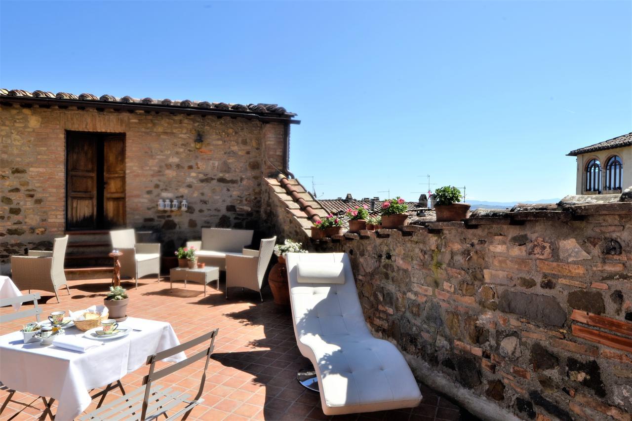 Il Palazzo Del Cardinale Bed & Breakfast Montalcino Bagian luar foto